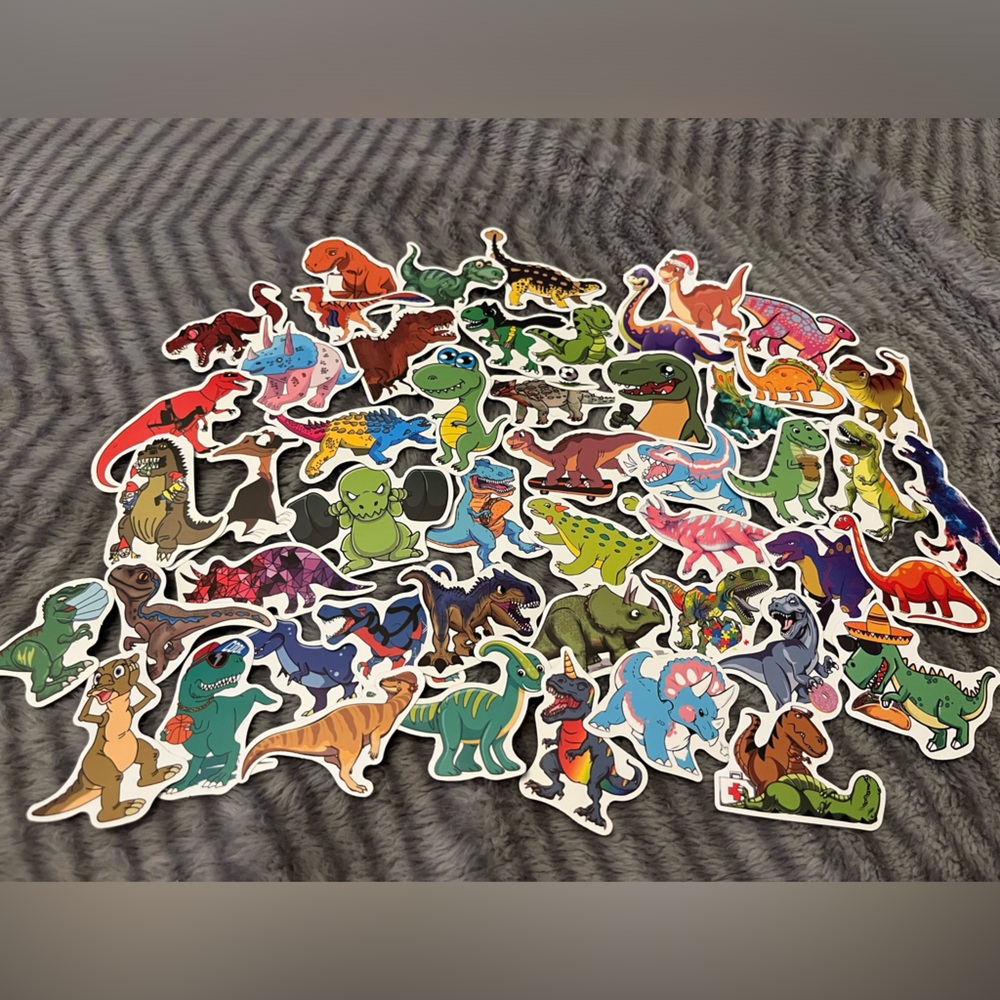 Dinosaur stickers